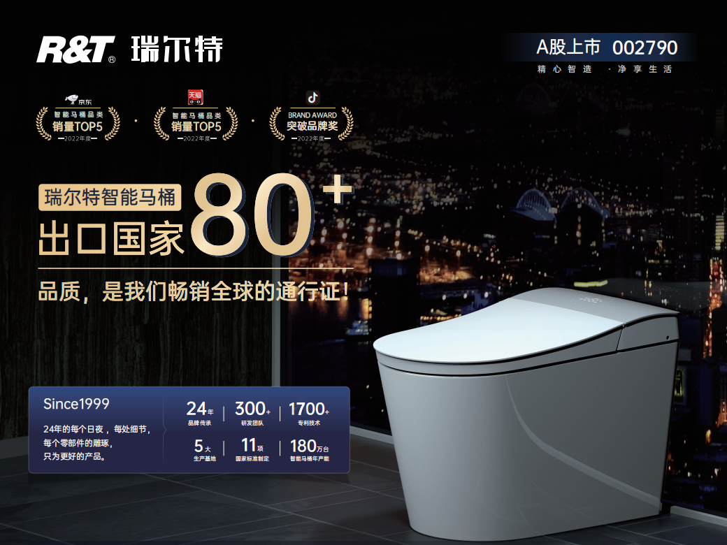 智能马桶“显眼包”出圈瑞尔特2024再获“高期望值”(图2)