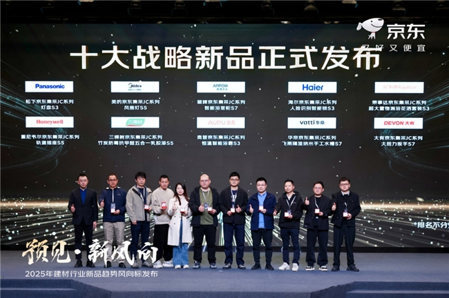 熊猫体育资讯：2024年度新品成交额增长226% 京东建材领跑行业新品首发赛道(图3)