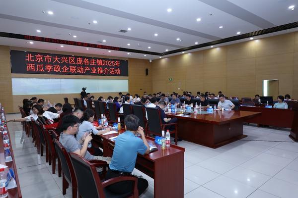 熊猫体育：“瓜香引凤聚商机政企联动促发展”北京大兴庞各庄镇2025年西瓜季政企联动产业推介活动圆满举行(图2)