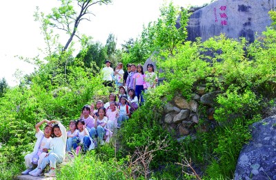 熊猫体育：山东日照丁家楼子村：九仙山下的仙境(图4)