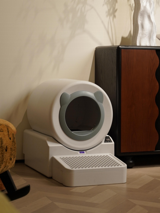 熊猫体育资讯:全自动、免铲屎!宠洁仕冲水式智能猫马桶打造健康洁净养宠空间(图3)